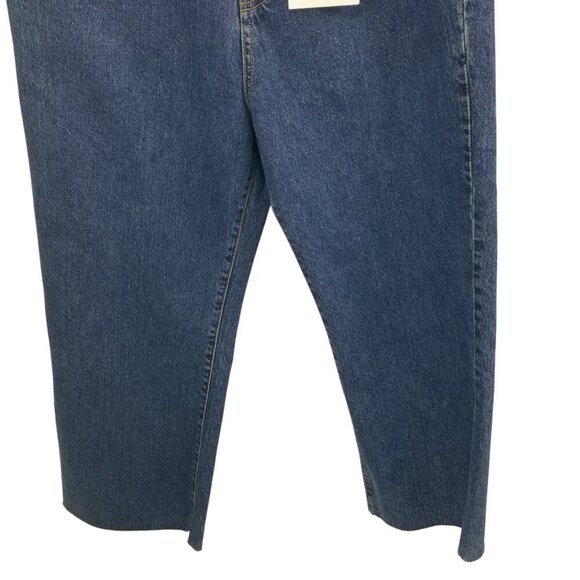 The Ragged Priest Wide Leg Skater Relaxed Loose Jeans Size 32 Cropped New NWT - Picture 6 of 11